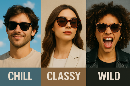 Sunglasses That Fit Your Vibe – Chill, Classy or Wild?