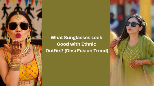 What Sunglasses Look Good with Ethnic Outfits? (Desi Fusion Trend)