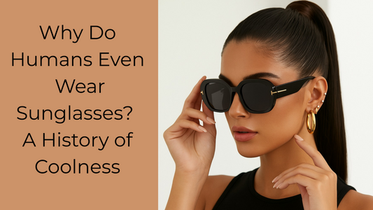 Why Do Humans Even Wear Sunglasses? A History of Coolness