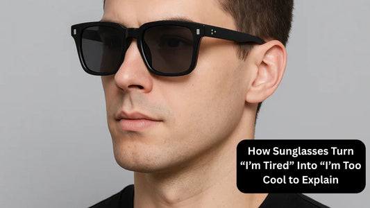 How Sunglasses Turn “I’m Tired” Into “I’m Too Cool to Explain