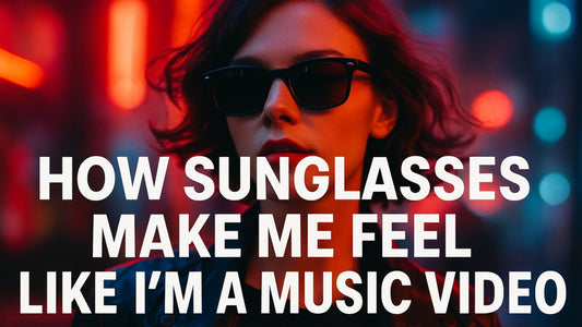 How Sunglasses Make Me Feel Like Iām in a Music Video