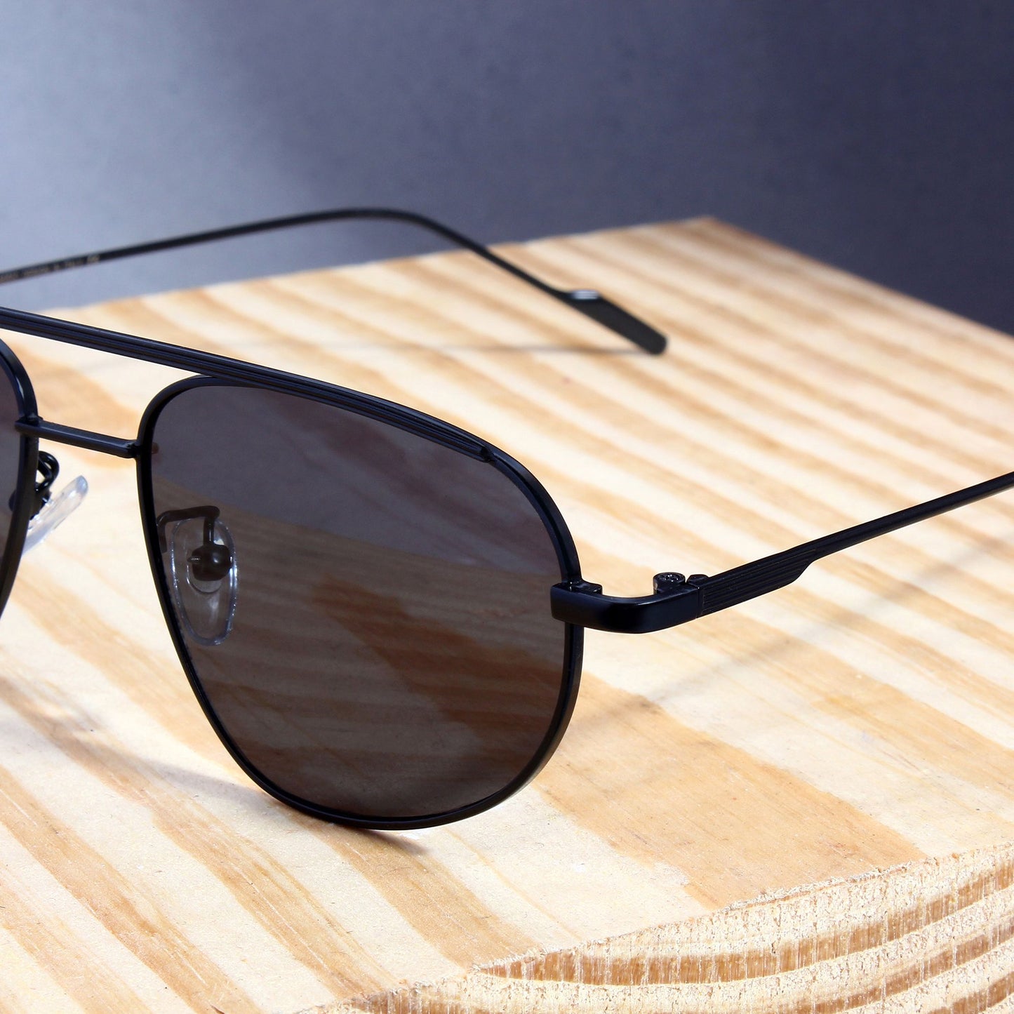 Black Pilot Sunglasses