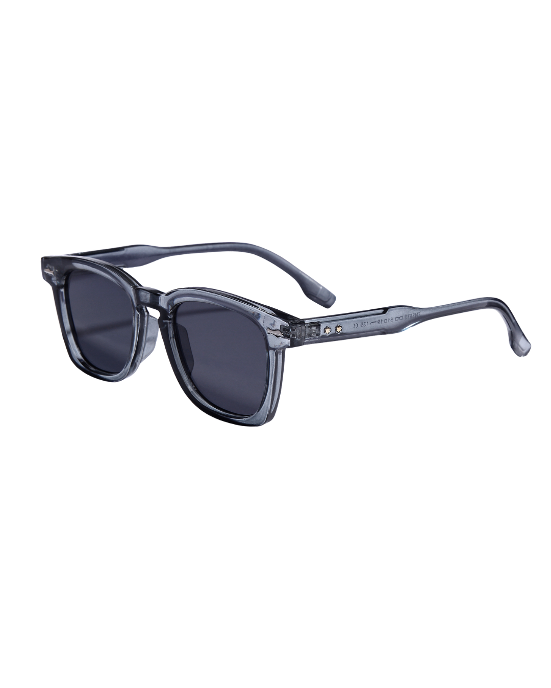 Michel Grey Black Square Sunglasses
