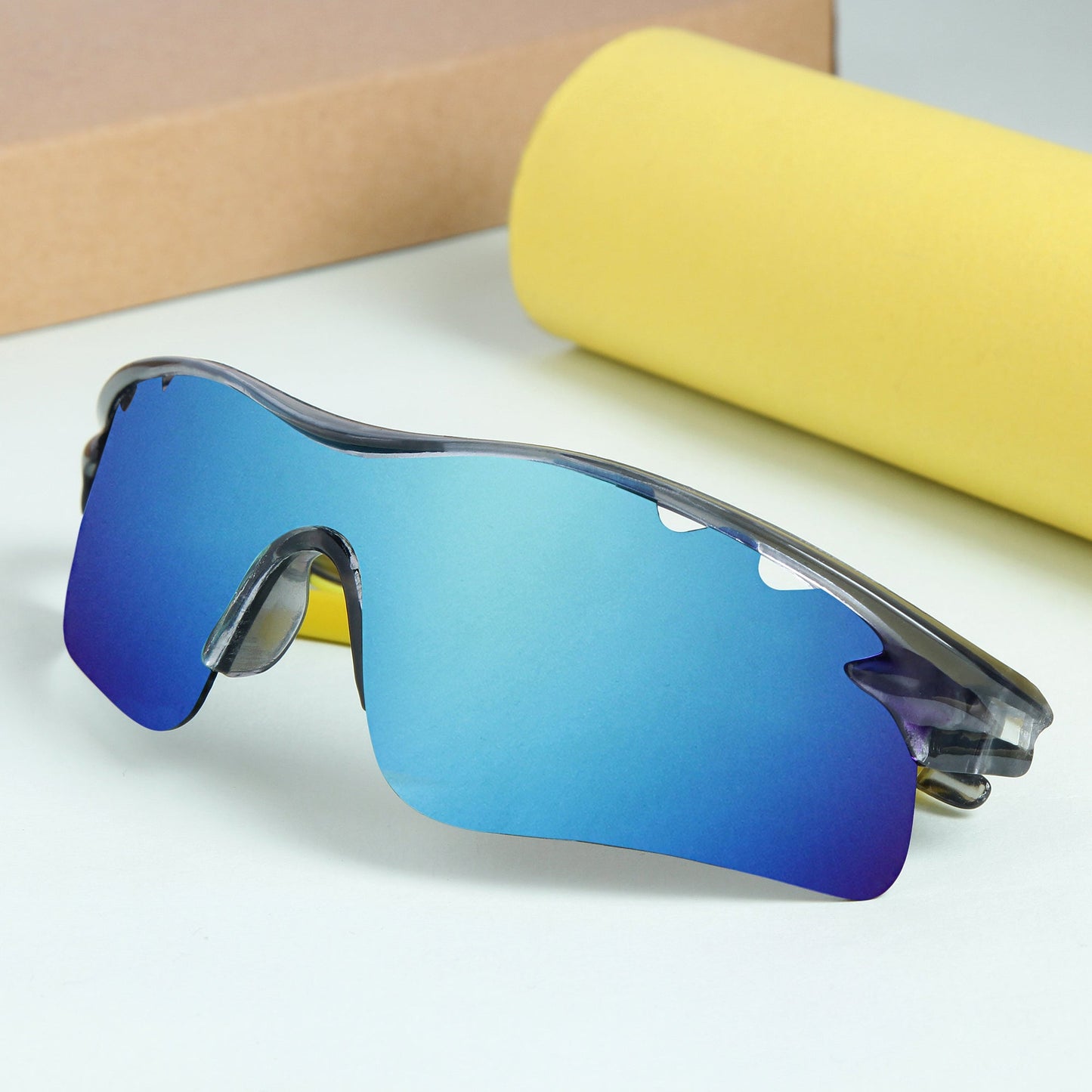 Rider V3 Sports Rectangle Sunglasses // 001