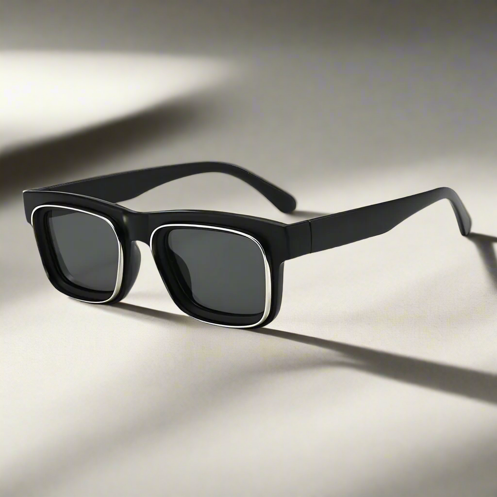 Rogue Full Black Square Sunglasses