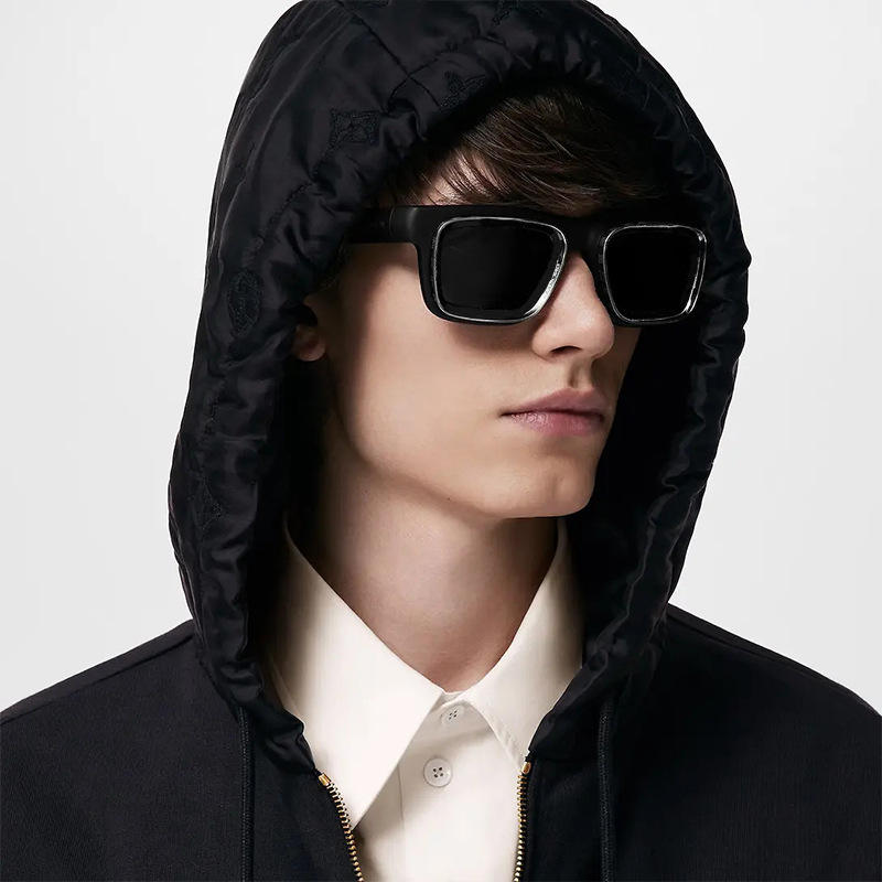 Rogue Full Black Square Sunglasses