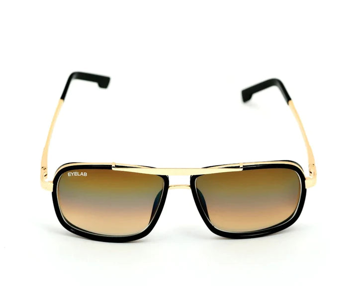 WILD EDITION GOLD BROWN GRADIANT SUNGLASSES