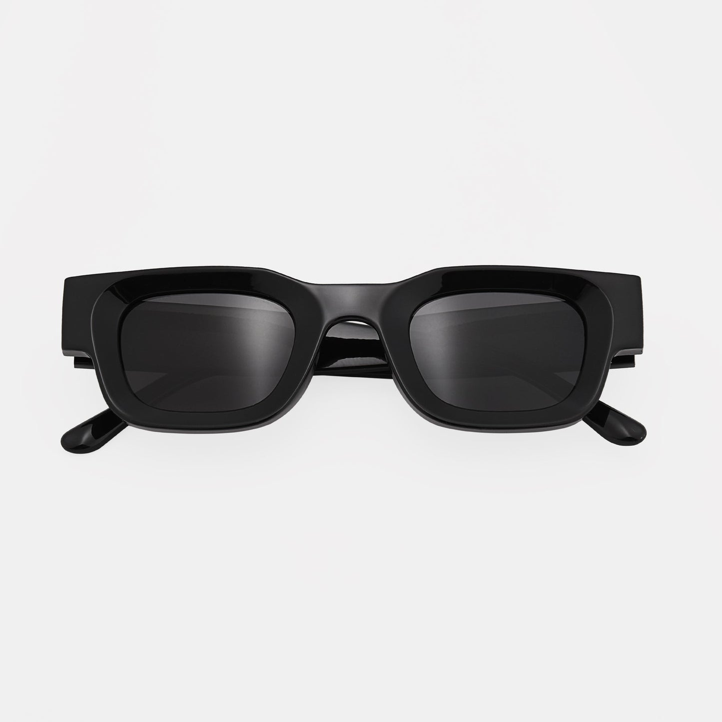 Vintage V1 Black Square Sunglasses