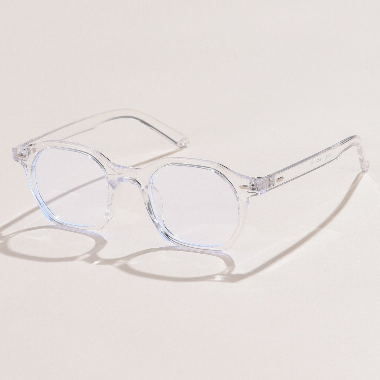 Orchid Clear Round Sunglasses