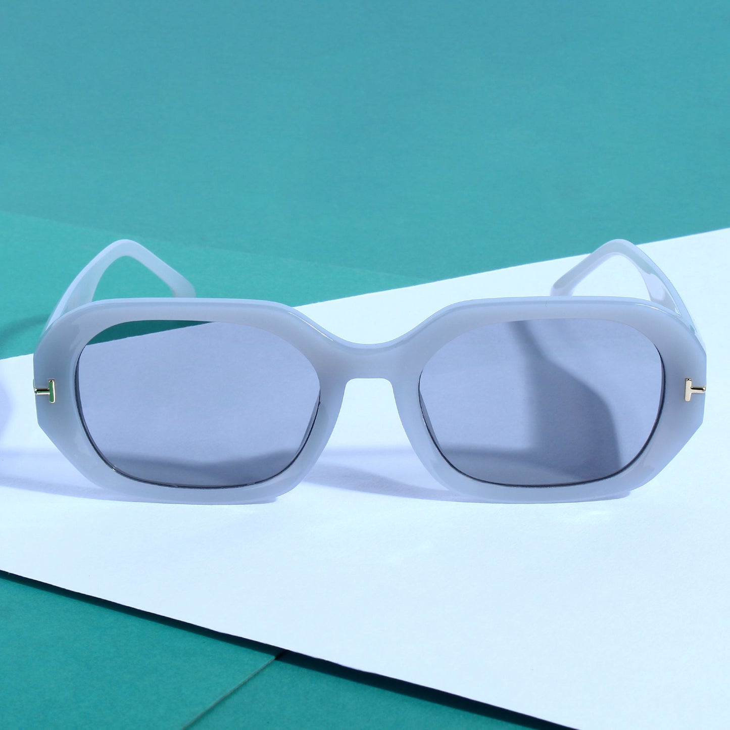 Striker Gray Rectangle Sunglasses