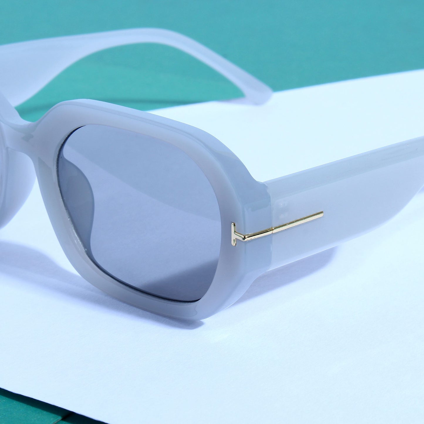 Striker Gray Rectangle Sunglasses