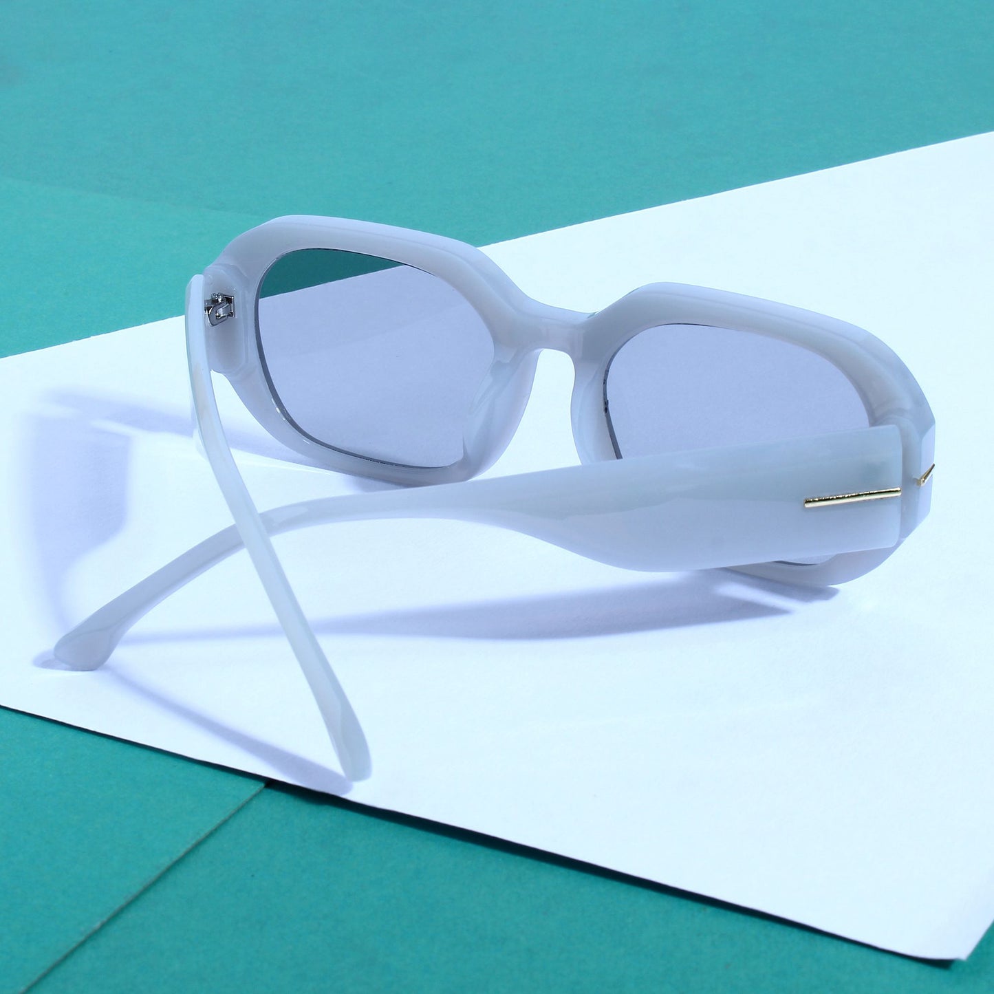 Striker Gray Rectangle Sunglasses