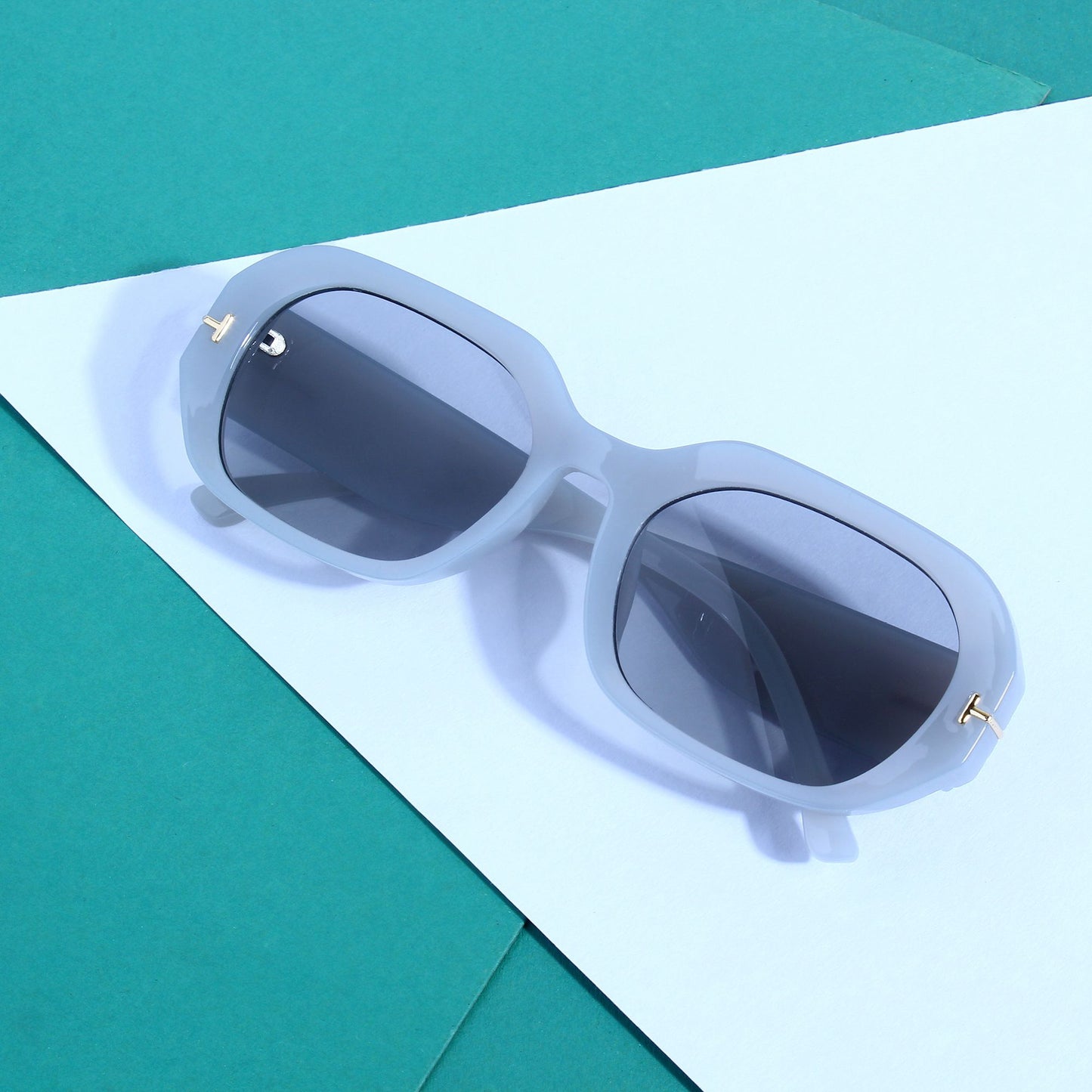 Striker Gray Rectangle Sunglasses