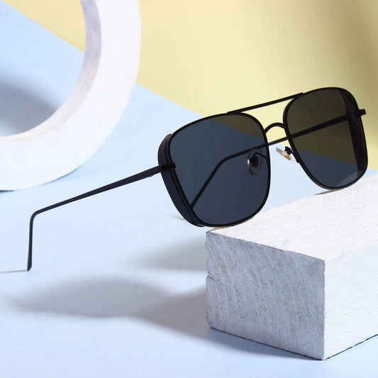 Full Black Clement Edition Rectangle Sunglasses