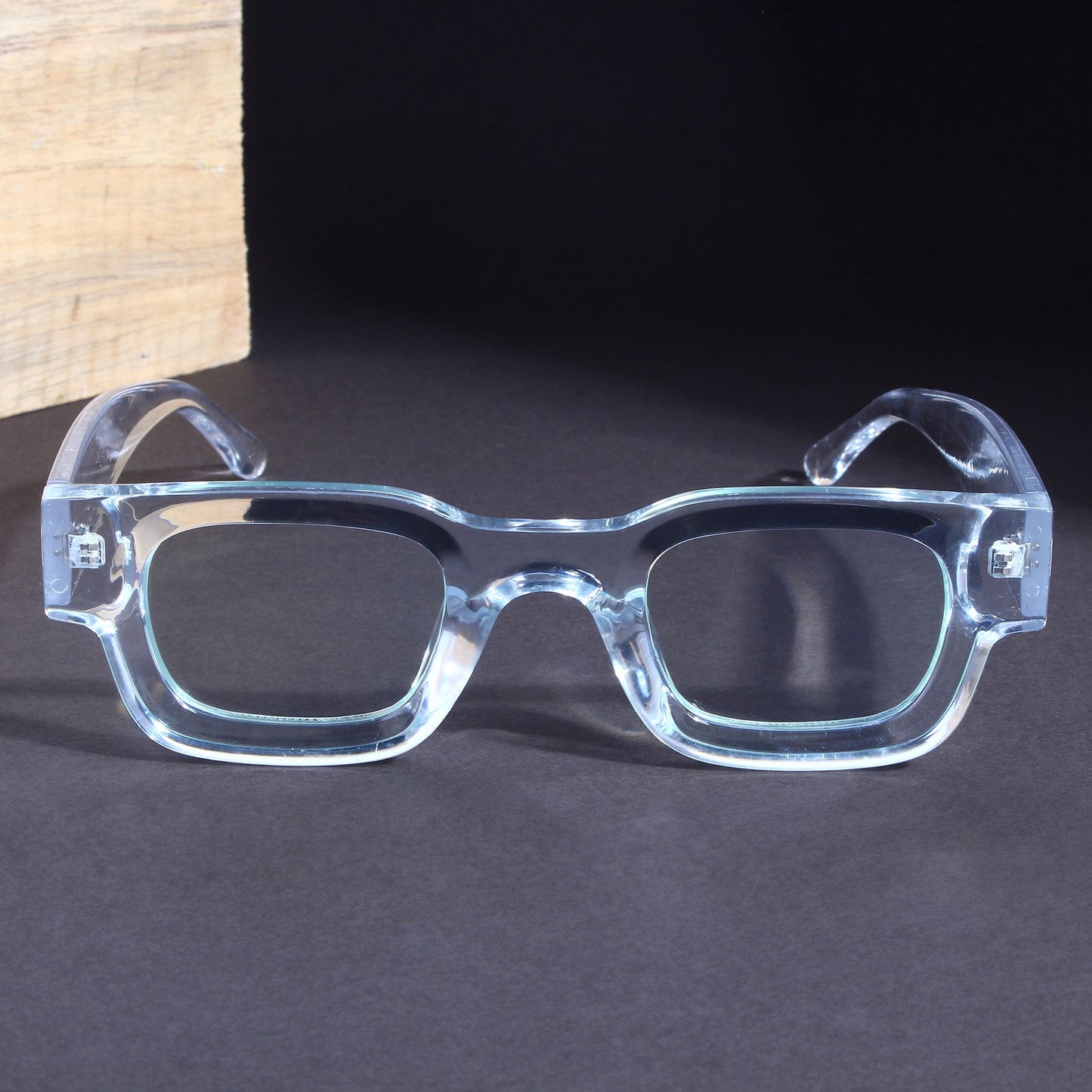 Vintage V1 Clear Square Sunglasses