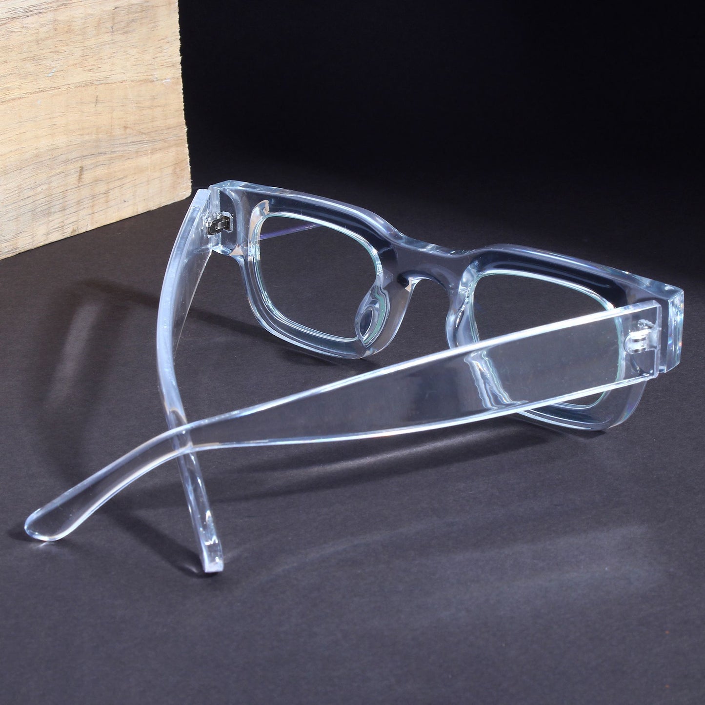 Vintage V1 Clear Square Sunglasses