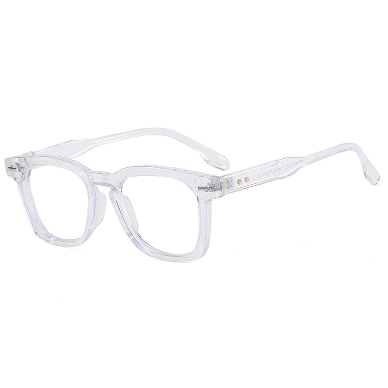 Michel Clear Square Sunglasses