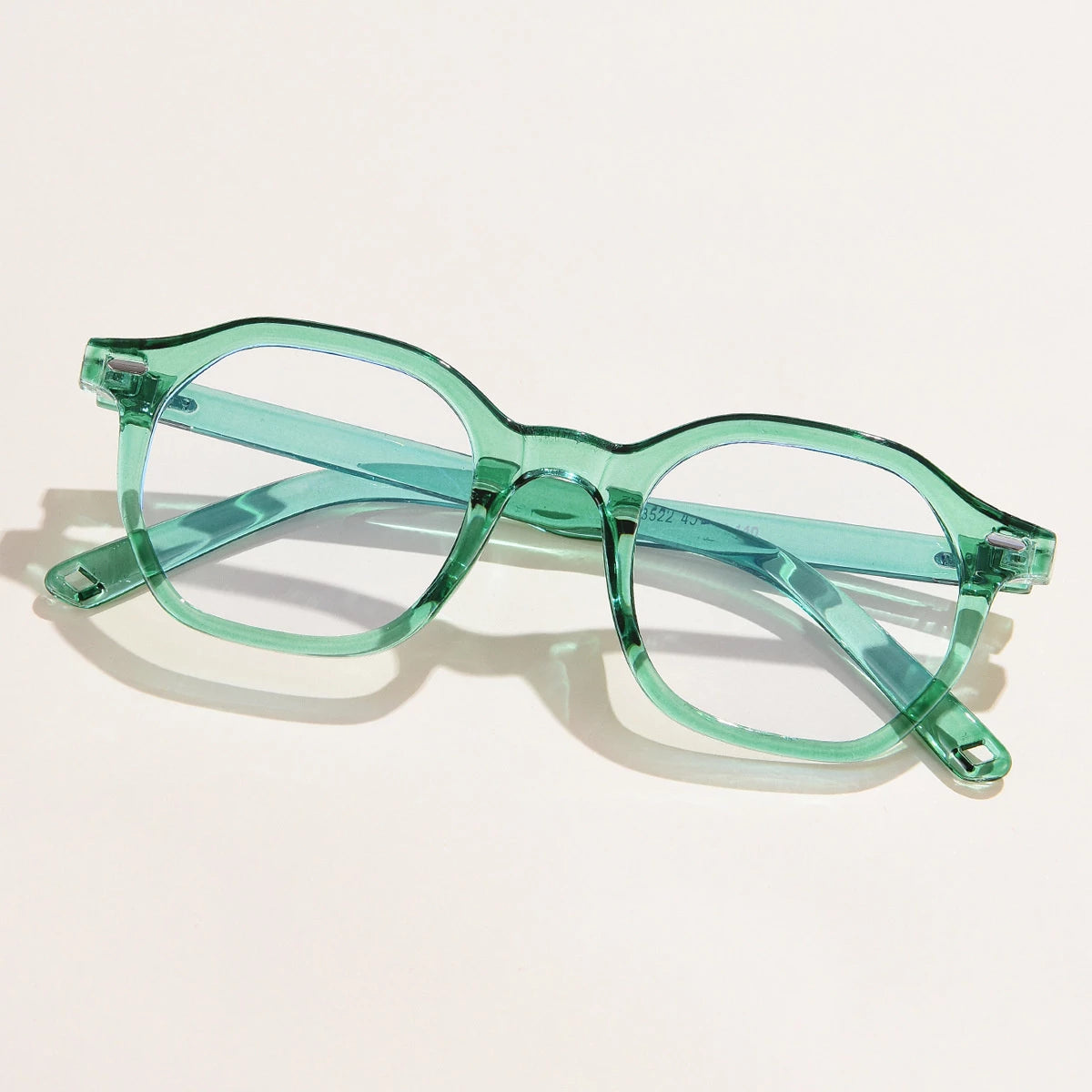 Green clear clearance sunglasses