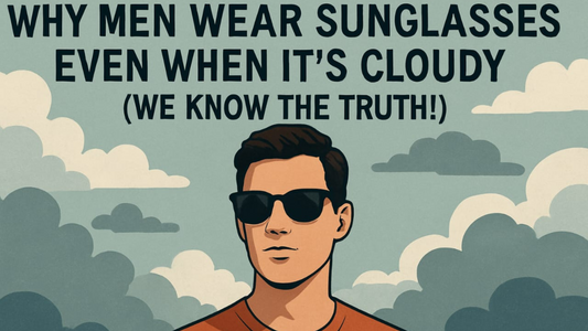 Why Men Wear Sunglasses Even When It’s Cloudy (We Know the Truth!)