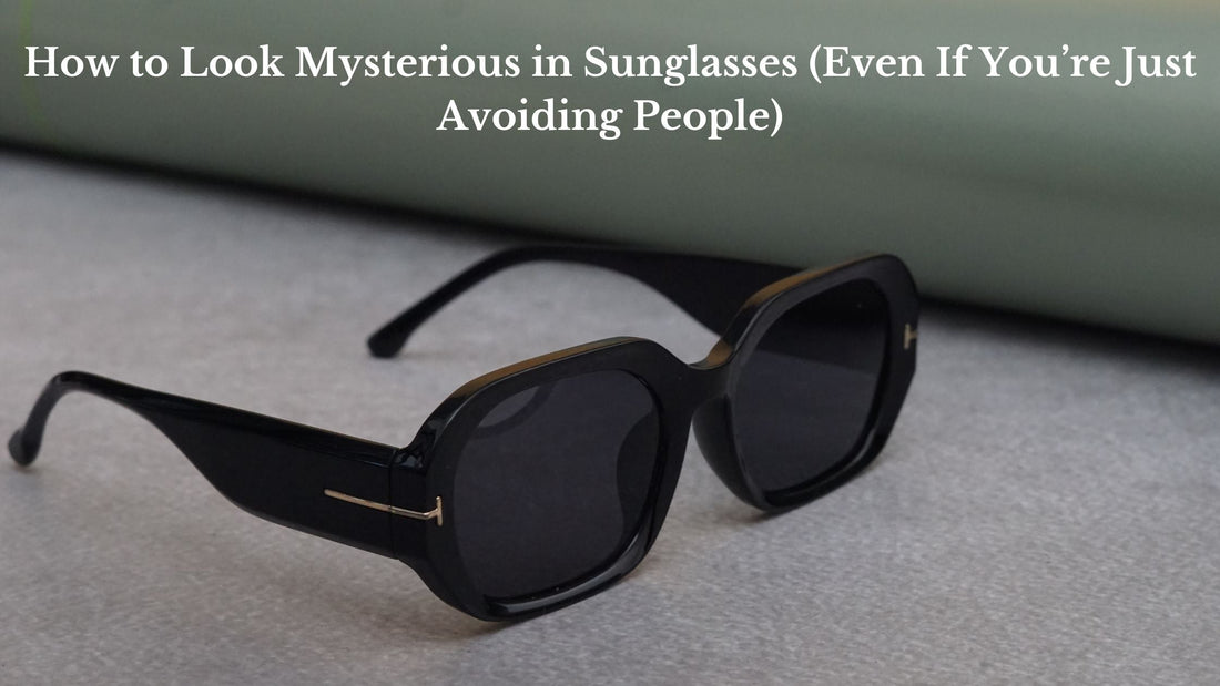 How to Look Mysterious in Sunglasses (Even If You’re Just Avoiding People)