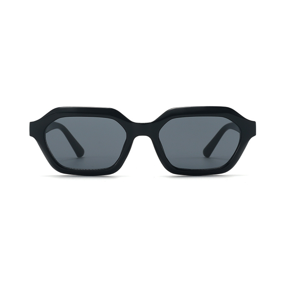 Stellan Full Black Retro Square Sunglasses