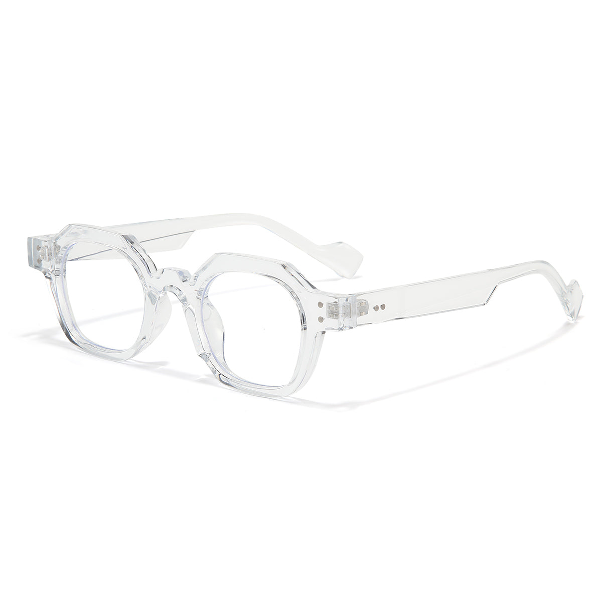 Clear SZ 2002 Round Sunglasses