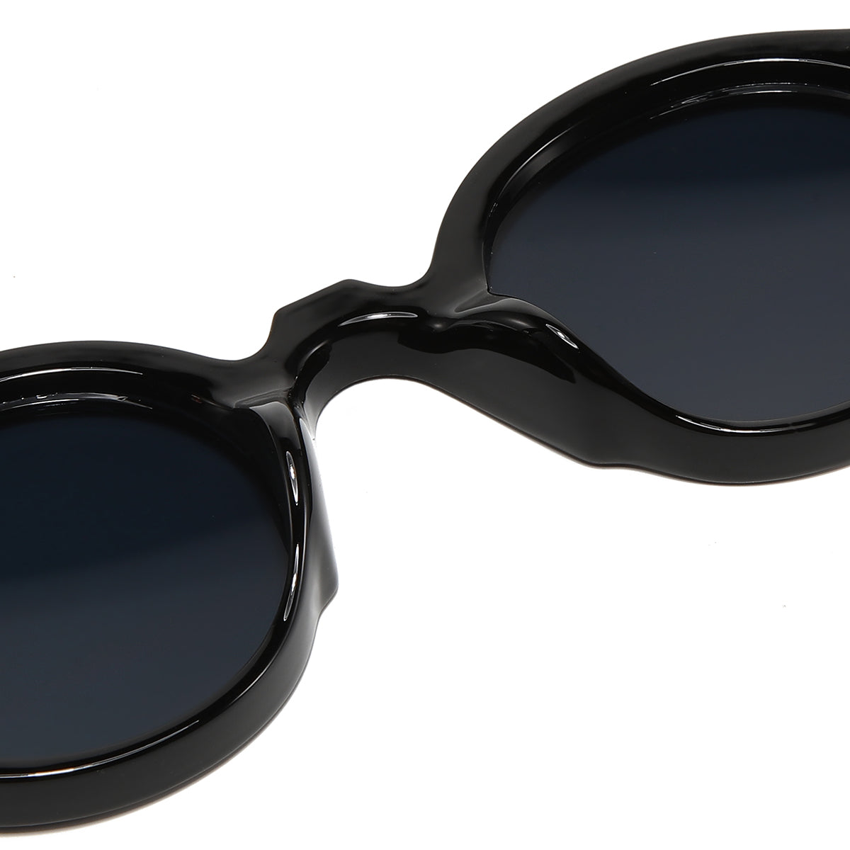 Full Black SZ 2003 Round Sunglasses