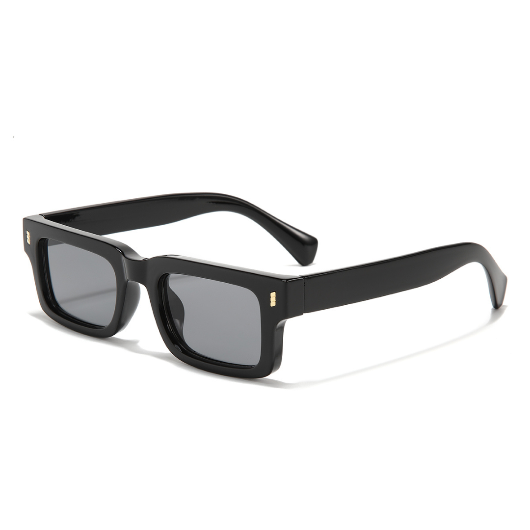 Lucifer Black Rectangle Sunglasses