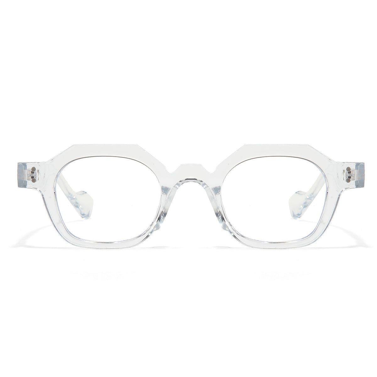 Clear SZ 2002 Round Sunglasses