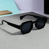Full Black SZ 2004 Round Sunglasses