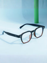 J-Bond Black Tortoise Clear Square Sunglasses