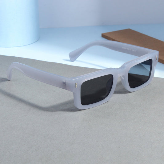 Lucifer Grey Rectangle Sunglasses