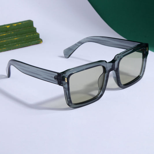 Sigma Green Rectangle Sunglasses