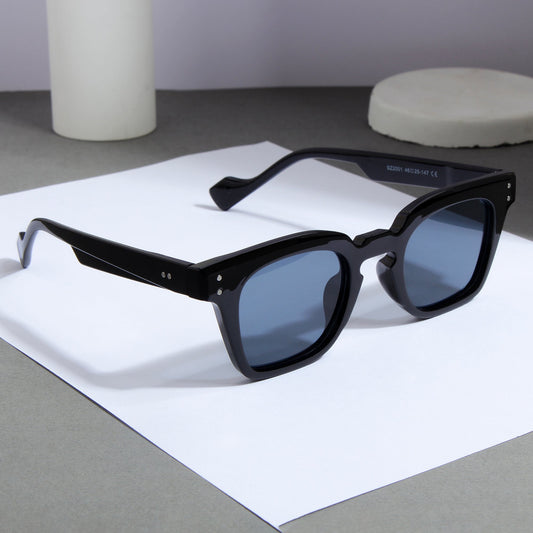 Full Black SZ 2001 Square Sunglasses