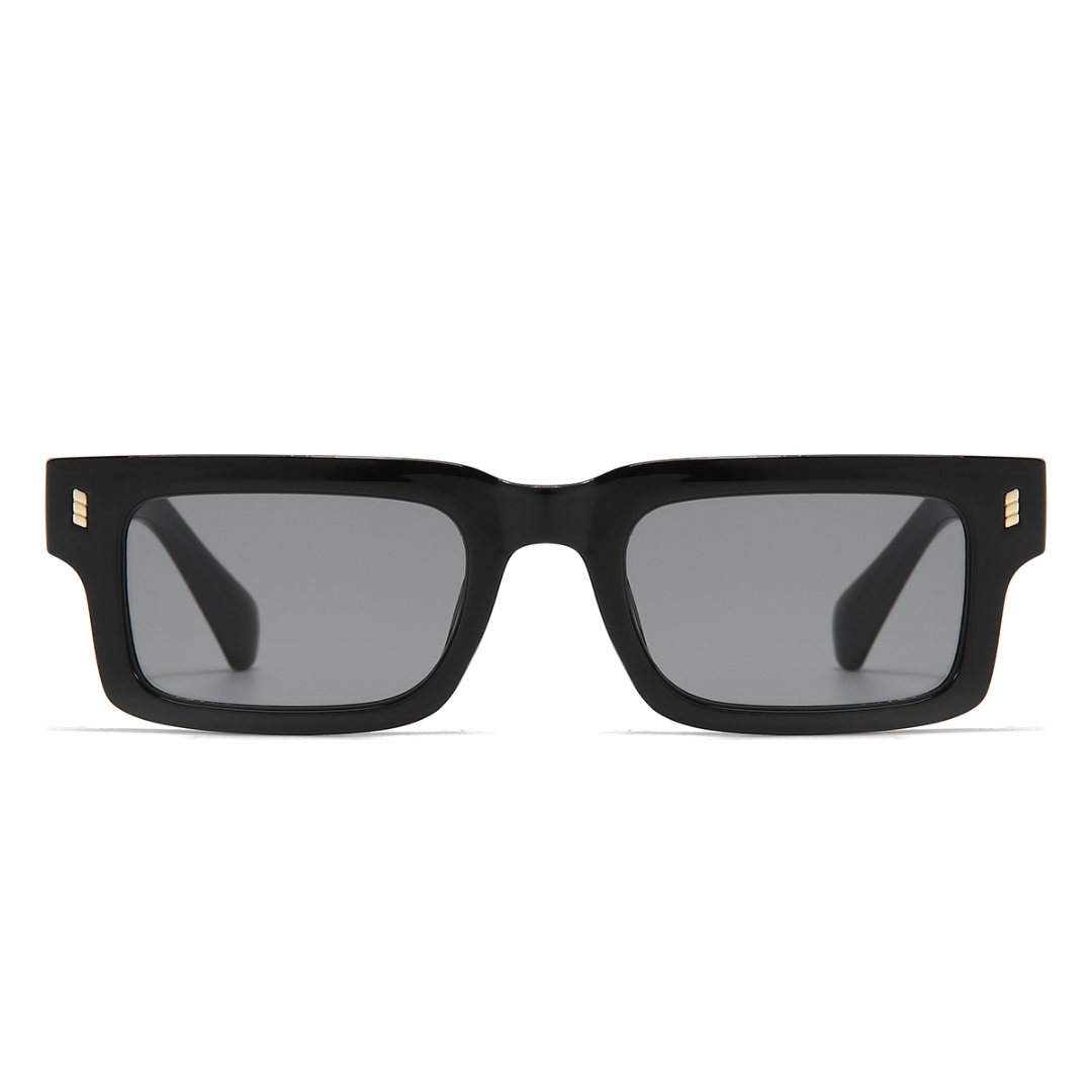 Lucifer Black Rectangle Sunglasses