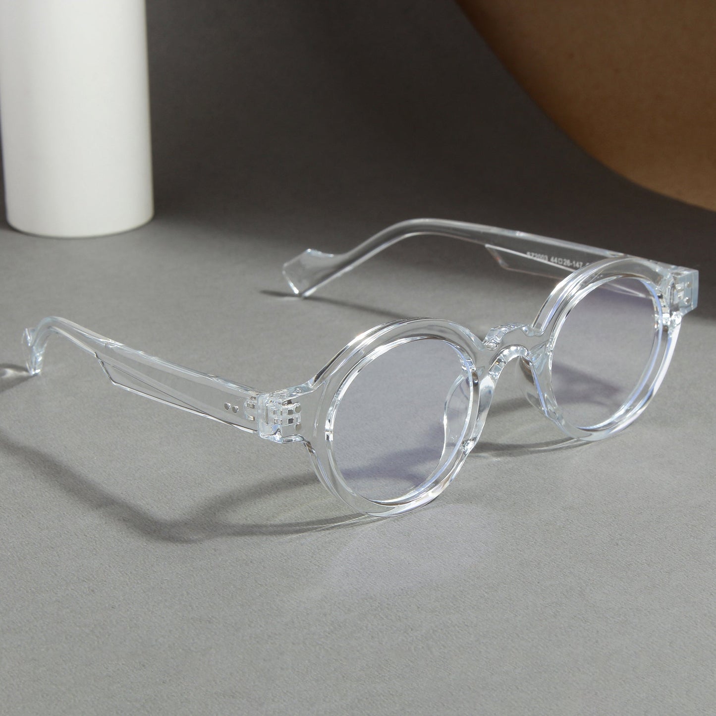 Clear SZ 2003 Round Sunglasses