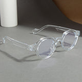 Clear SZ 2003 Round Sunglasses