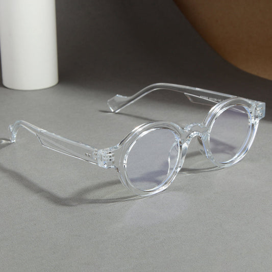 Clear SZ 2003 Round Sunglasses