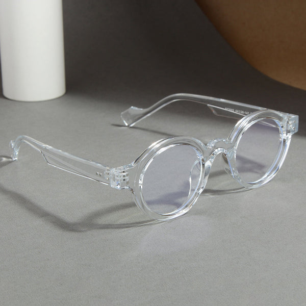 Clear SZ 2003 Round Sunglasses