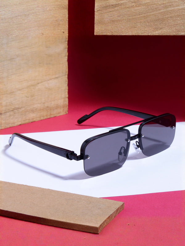 GG2317 Black Rectangle Sunglasses