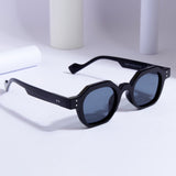 Full Black SZ 2002 Round Sunglasses