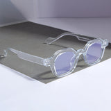 Clear SZ 2002 Round Sunglasses