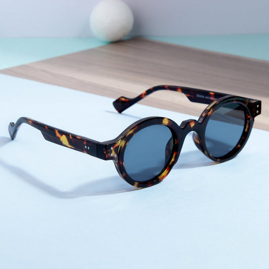 To. Brown Black SZ 2003 Round Sunglasses