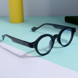 Grey Clear SZ 2003 Round Sunglasses
