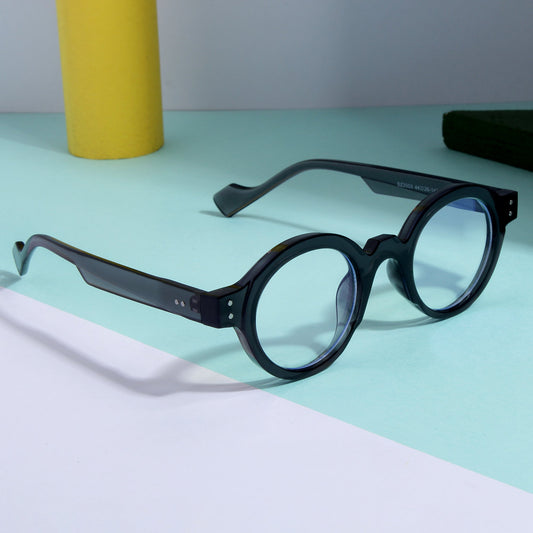 Grey Clear SZ 2003 Round Sunglasses