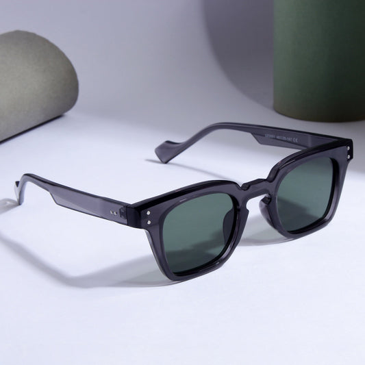 Grey Green SZ 2001 Square Sunglasses