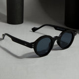 Full Black SZ 2003 Round Sunglasses