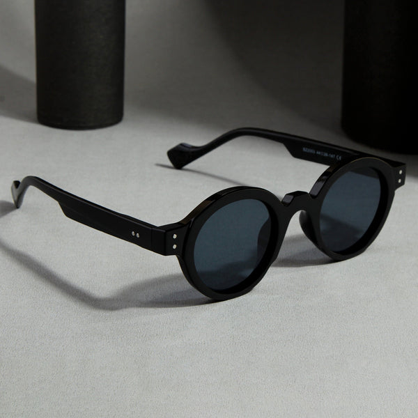 Full Black SZ 2003 Round Sunglasses