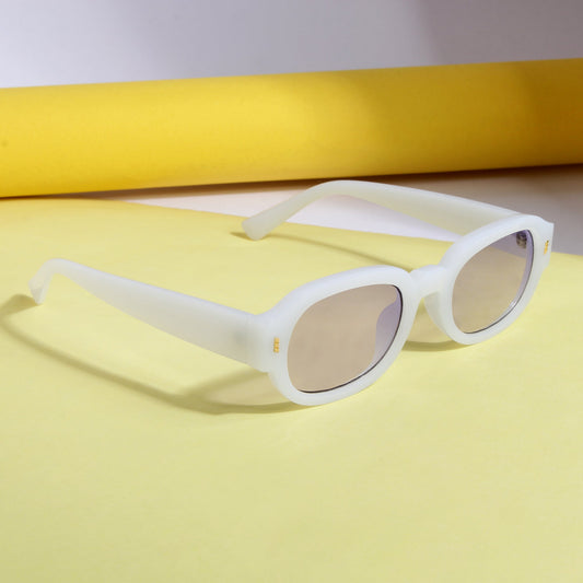 Venom Purple Oval Sunglasses