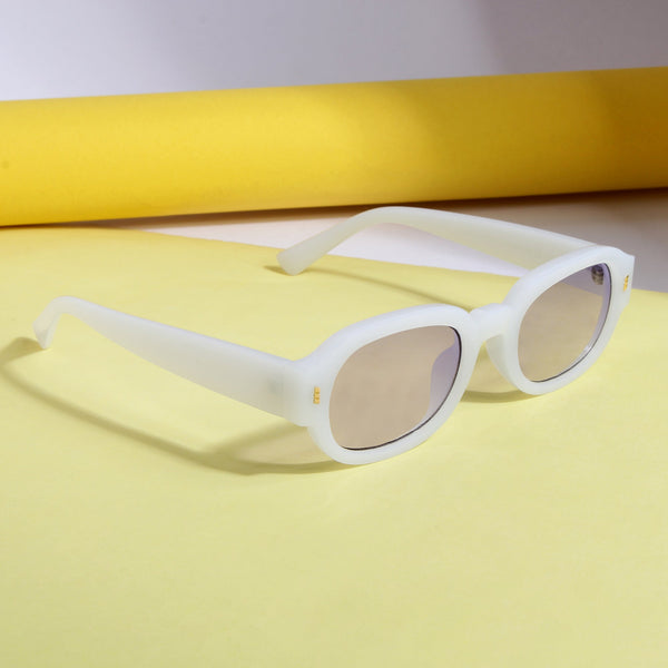 Venom Purple Oval Sunglasses